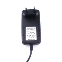SMPS CE ROHS approuvé 5V 12v 24V adaptateur cc prise interchangeable 24w 24V 1A chargeur 12v 2a commutation adaptateur mural AC DC