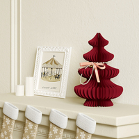 Nuage table basse stands réaliste spirale moderne allumer rotatif arbre de noël led lumières base ruban arcs ornements luxe