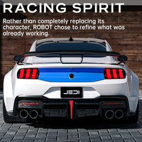 Kit carrosserie et kit widebody ROBOT Ford Mustang S650 JEDI FRP/WCF pour modèles Ford Mustang S650