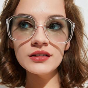 Nouvelles Lunettes de Soleil Rondes Vintage pour Femmes 2020, Verres Transparents, Protection UV400, Style Œil de Chat - Product Image 3