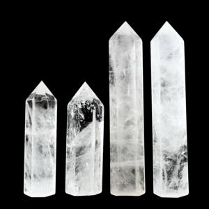 Torre de Cuarzo Cristalino Transparente Tallada Naturalmente de Gran Tamaño y Alta Calidad para Regalo, Venta al por Mayor - Product Image 3