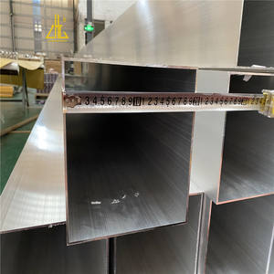 Tersedia 6063 6061-t6 Pipa Kotak Aluminium Struktural Besar 200x200 200x180 200x150 200x120 200x100 200x90 - Product Image 2