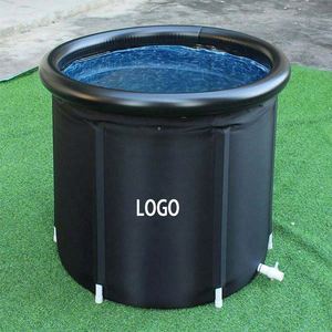 Nouvelle baignoire gonflable en PVC écologique avec couvercle, bain froid, spa glacé pour adultes, utilisation domestique, pliable - Product Image 2
