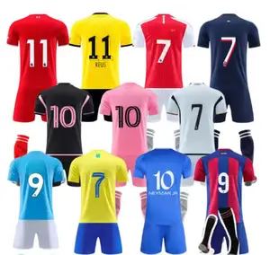 콜롬비아 축구 저지 세트 2024 축구 팀 싸구려 프리미어 리그 원래 팀 셔츠 축구 저지 착용