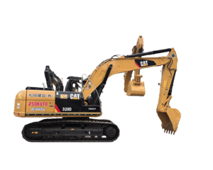 รถขุดตีนตะขาบ Caterpillar 320D ปี 2010 มือสอง น้ำหนัก 20 ตัน เครื่องยนต์ Cummins ปั๊มไฮดรอลิก PLC แบริ่ง ความจุบุ้งกี๋ 1 ลูกบาศก์เมตร มอเตอร์ - Product Image 1