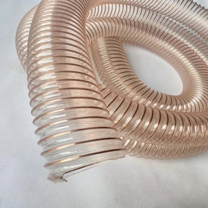 Tuyau en PU léger anti-âge avec armature en fil d'acier, flexible, en polyuréthane, haute pression, pour conduite d'air extérieure, résistant aux intempéries, pour irrigation - Product Image 3