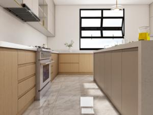 Gabinetes de Cocina de Madera de Roble Zofa con Acabado Vintage y Tamaños Personalizados de Fabricación China - Product Image 2