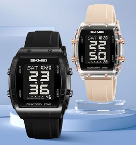 <span class=keywords><strong>Reloj</strong></span> de Pareja SKMEI 2409-2410, NUEVO, <span class=keywords><strong>Reloj</strong></span> <span class=keywords><strong>Digital</strong></span> Unisex con Correa de Silicona, Cronómetro Rectangular, <span class=keywords><strong>Reloj</strong></span> Deportivo - Product Image 5