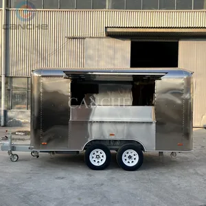 Carrito de Comida Rápida Estándar Australiano para Exteriores, Remolque Móvil de Hot Dogs en Venta - Product Image 2