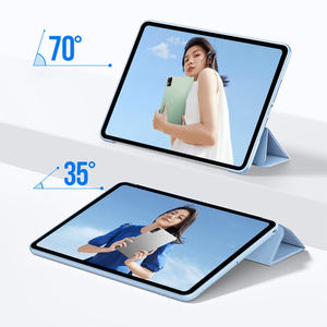 Étui souple léger en TPU avec étui en cuir PU pour <span class=keywords><strong>iPad</strong></span> <span class=keywords><strong>Pro</strong></span> 2e génération/3e génération/4e génération (2020/<span class=keywords><strong>2021</strong></span>/2022) 11 pouces - Product Image 4