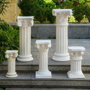 Colonne romaine ornements décoratifs européenne jardin cour mariage présentoir mise en page accessoires extérieur pot de <span class=keywords><strong>fleur</strong></span> <span class=keywords><strong>support</strong></span> de <span class=keywords><strong>fleur</strong></span> - Product Image 2