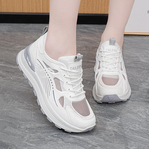 Chaussures de skate tendance unisexes pour filles, logo personnalisé blanc et vert, style décontracté, confortables, légères, <span class=keywords><strong>baskets</strong></span> de rue - Product Image 4