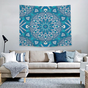 Nouvelles idées de Produits 2020 Bohème Mandala <span class=keywords><strong>Indien</strong></span> Personnalisé Microfibre Tour Tapisserie Murale - Product Image 3