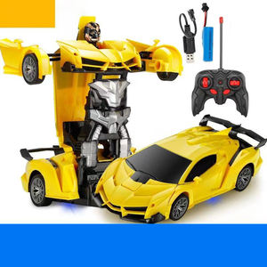 <span class=keywords><strong>Transfiguración</strong></span> 2 en 1 Robots Modelo de vehículo deportivo Recargable One Click Control remoto eléctrico Coche de juguete Caja de color Regalo - Product Image 3