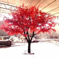 Prix pas cher Arbre d'automne artificiel érable artificiel arbre japonais artificiel en plastique à vendre décoration d'intérieur