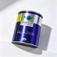 Blazer High Gloss 2K Auto Topcoat Liquid Coating 1 Usg Two Pack Spray Ready Car Body Paint for Professional Auto Refinish