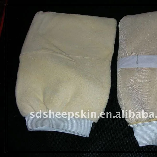 Маслодубленые замшевые кожаные перчатки с микрофиброй