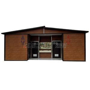 Baño Público Exterior Ruichoy, Baño Portátil Moderno de Madera Ecológico para Parques y Zonas Escénicas - Product Image 4
