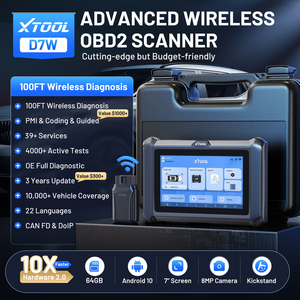 Herramienta de Diagnóstico OBD-II/Wi-Fi para D7W, Escáner Bidireccional, Codificación Avanzada de ECU, <span class=keywords><strong>39</strong></span>+ Reinicios, DOIP CAN FD Integrado - Product Image 2