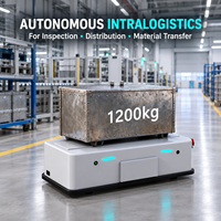 Nouvel équipement de manutention robuste, robot mobile autonome (AGV/AMR), laser SLAM, logistique d'entrepôt, multifonctionnel intelligent