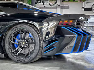 Kit carrosserie <span class=keywords><strong>SVR</strong></span> Style facile à installer, pare-chocs avant et arrière, jupes latérales, directement de l'usine pour Lamborghini <span class=keywords><strong>Aventador</strong></span> LP700 - Product Image 4