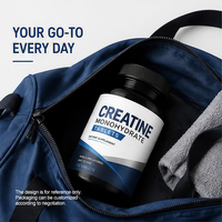 Creatine Monohydraat Tabletten |   3-5g per dag, 1100-1300 mg per tablet |   Sportvoedingssupplementen Private Label OEM ODM