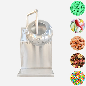 Fertilizante orgánico de gran capacidad, pellets y pan, chocolate, nueces, dulces, cacahuetes, máquina de recubrimiento de semillas - Product Image 1