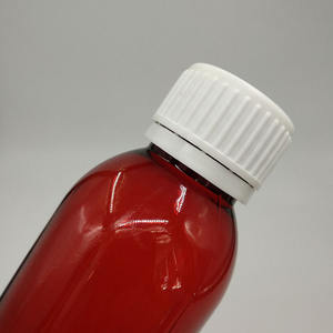 Oferta Especial: Botella de 100 ml Roja para Solución Oral, Envase Farmacéutico de Plástico PET con Serigrafía para Jarabe para la Tos - Product Image 5