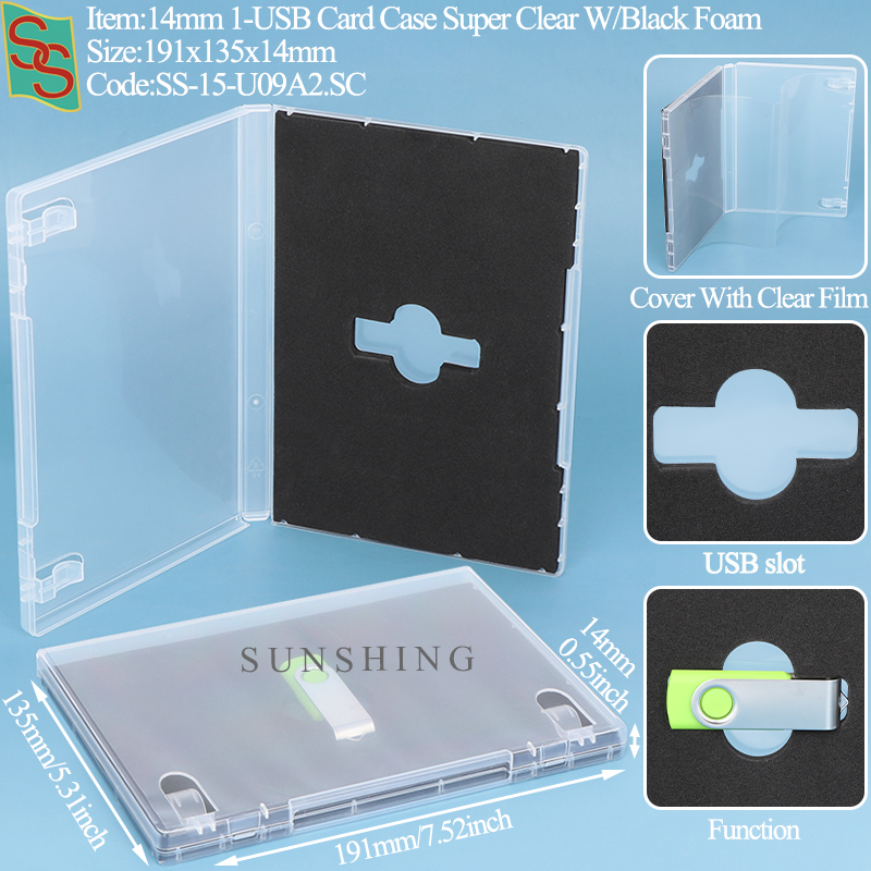 U09A2 1-USB Case W/Black Foam