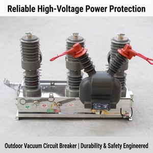 Disjoncteur à vide haute tension intégré intelligent ZW32-12 avec transformateur <span class=keywords><strong>de</strong></span> courant (12 kV, 630 A, triphasé AC, 50 Hz) - Product Image 3