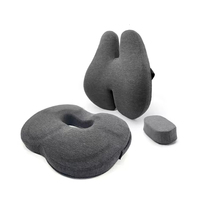 Coussin de soutien pour voiture, fauteuil roulant et siège domestique – Confort en mousse à mémoire de forme, soulagement de la pression, conception orthopédique, soutien lombaire ergonomique