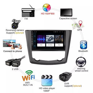 4G sistema multimedia del coche para <span class=keywords><strong>Renault</strong></span> <span class=keywords><strong>Kadjar</strong></span> 2015-2017 <span class=keywords><strong>carplay</strong></span> estoy FM RDS DSP de video del coche android auto wifi QLED radio de coche - Product Image 4