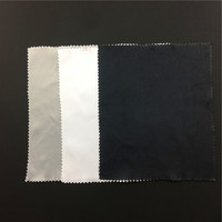 Sac de lunettes en tissu souple pour lunettes, pochette imprimée, blanc, gris, noir, Logo personnalisé, pochette en microfibre