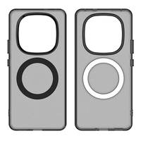 Coque arrière rigide en PC givré couleur bonbon pour Redmi Note 15 Pro Plus, étui de chargement magnétique sans fil pour Xiaomi 17T Pro