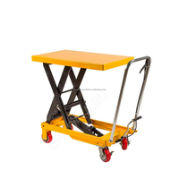 Chariot élévateur à ciseaux à plate-forme à hauteur réglable avec hauteur de levage de 100/170/200CM pour la prise/mise en place d'ustensiles de haute armoire