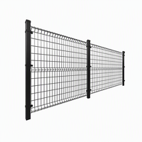 Clôture en grillage métallique 3D revêtue de PVC, acier écologique, panneau en fer imperméable, utilisable pour clôture de jardin
