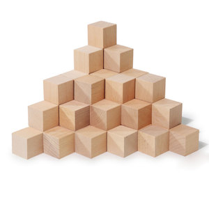Wholesale Children's 1cm 1.5cm 2cm 3cm Wooden Blocks Small Mini Cubes for Stacking Toys Juguetes Montessori Toys for Kids CE - Product Image 3