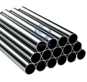 Tubo redondo de aço inoxidável ASTM A270 A554 SS304 316L 316 310S 440 1.4301 321 904L 201 tubo quadrado inox SS sem costura