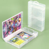 Boîte de rangement pour cartes de poker en polypropylène transparent SUNSHING, boîte de rangement pour jeu de cartes en plastique, double étui pour cartes à jouer, étui personnalisé pour cartes TCG, porte-cartes de tarot