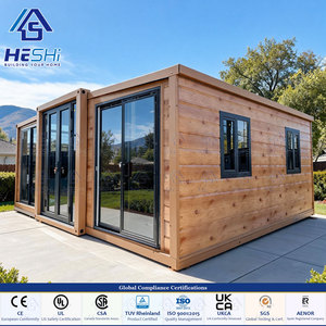Casa Contenedor Expandible Prefabricada de 20/40 Pies, Desplegable en 1 Hora, 1 Dormitorio, Moderna, Móvil, Personalizada, Tipo Bungalow - Product Image 1
