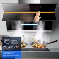 Extracteurs de graisse de fumée Hottes de cuisinière Hotte de cuisine industrielle en acier inoxydable