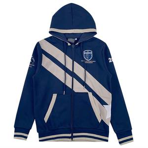 Sudadera de manga larga informal para hombre con cremallera Sudadera con capucha y bolsillo Patrón sólido Pequeño MOQ Temporada de otoño Teñido liso - Product Image 1