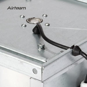 מלבני כיכר צינור inline מאוורר מתכת צינור אוורור מאוורר - Product Image 4