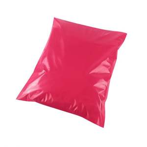 Sac de Courrier en Plastique Biodégradable à 100% Écologique Durable Logo Personnalisé Sac d'Expédition Rouge Sac d'Expédition Adhésif Fort Sac Express - Product Image 2