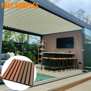 Co-đùn ngoài trời UV kháng <span class=keywords><strong>siding</strong></span> tấm Tường WPC gỗ composite tường ốp cho bên ngoài nhà xây dựng trang trí - Product Image 3