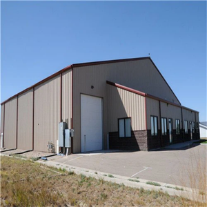 Grande structure en acier préfabriquée pour <span class=keywords><strong>entrepôt</strong></span>, garage, hangar de stockage, atelier, école, centre commercial, bâtiment industriel, hangar de conception industrielle, bâtiment <span class=keywords><strong>d</strong></span>'usine - Product Image 1