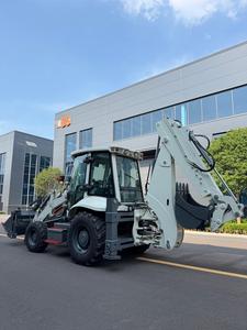 Chargeuse-pelleteuse blanche, poids opérationnel de 8100 kg, capacité de la benne de 1,5 m³, pour l'agriculture, l'aménagement paysager et les petites constructions - Product Image 5