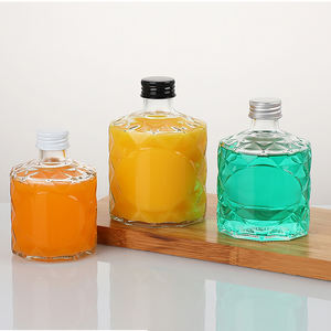 Vente en gros de bouteilles en verre vides de 50 ml à 500 ml pour la vodka, le whisky, le gin, la tequila, le brandy, le <span class=keywords><strong>rhum</strong></span>, avec bouchon à vis et impression sérigraphique - Product Image 2