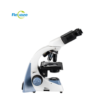 REHAZE XSP-500E Binocular Biological Microscope 60X Objective 40x Eyepiece 1080p Camera Resolution LED Display Manual 1600x