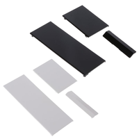 Cache-porte pour carte mémoire 3 en 1 pour console N Wii, coque de protection pour console de jeu Wii